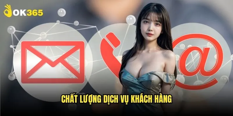 Phương thức liên hệ Ok365: Kết nối 24/7 không gián đoạn 2 Chất lượng dịch vụ khách hàng